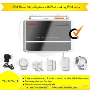 GSM GPRS Burglar Alarm System